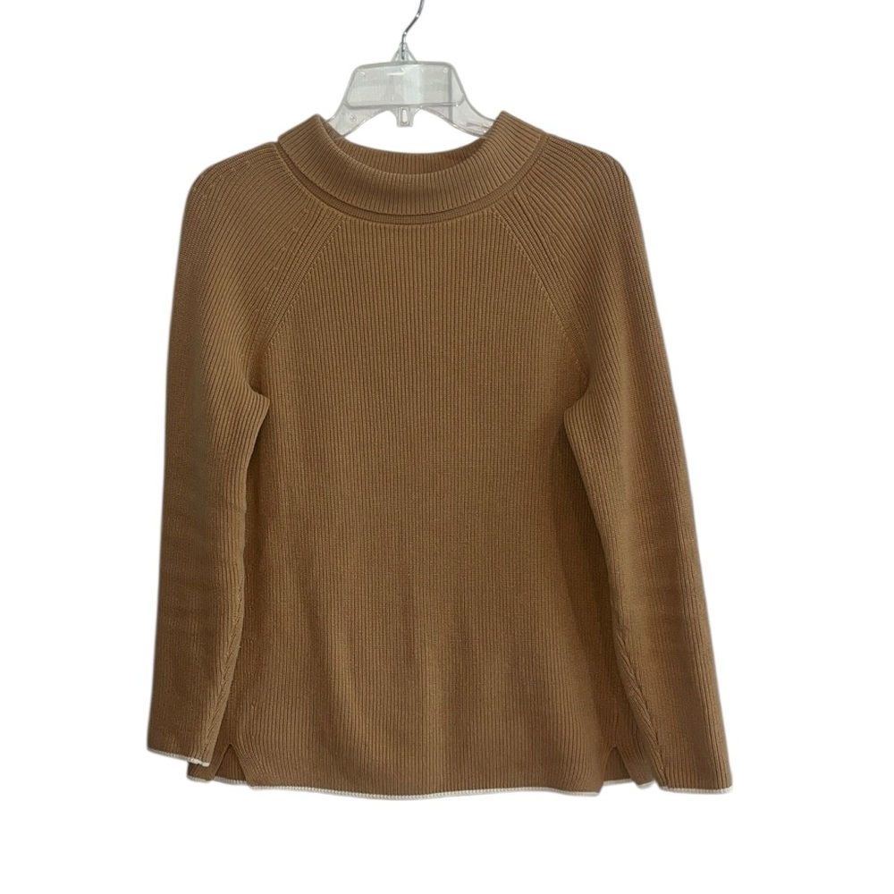 Talbots Camel Pima Sabrina Sweater Size Small - Picture 3 of 8